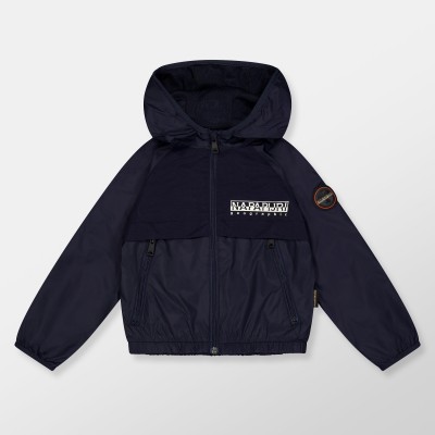 napapijri,kids,waterproof,rain,anorak,blue,marine,176