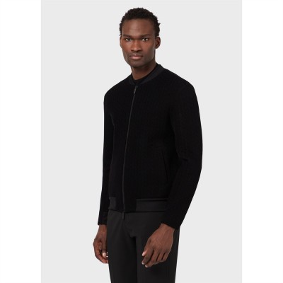 облекла,на,разпродажба,мъжки,якета,emporio,armani,emporio,zip,bomb,jkt,sn99,black,chevron