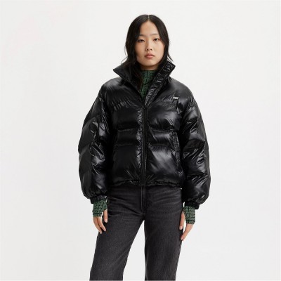 яке,дамски,якета,и,палта,levis,retro,puffer,jacket,caviar