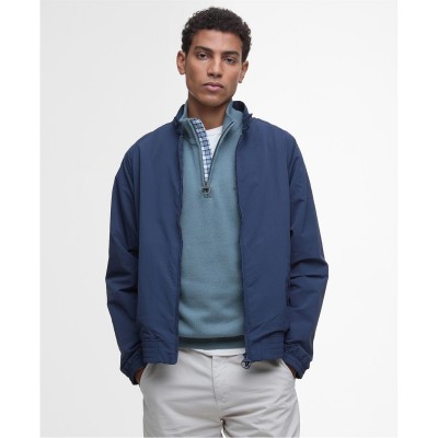 облекла,на,разпродажба,мъжки,якета,barbour,men's,royston,hooded,long,sleeve,hip,length,rain,anorak,navy