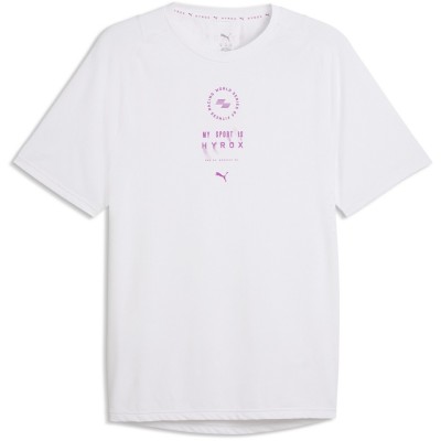 тениска,разпродажба,puma,лека,атлетика,мъжко,фитнес,облекло,всички,фитнес,облекла,puma,mens,puma,hyrox,dryelite,training,t,shirt,white