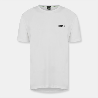 мъжки,тениски,всички,фитнес,облекла,boss,boss,ts,active,cn,logo,10267204,01,white