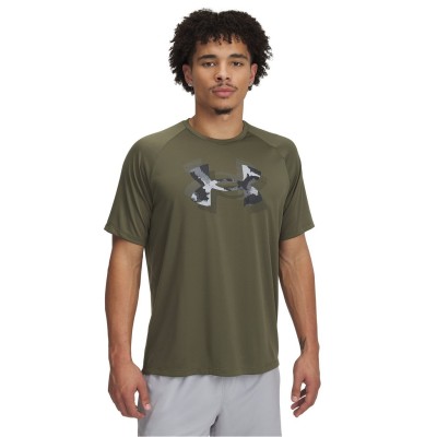 мъжка,тениска,разпродажба,under,armour,лека,атлетика,мъжко,фитнес,облекло,всички,фитнес,облекла,under,armour,spring,tech,print,t,shirt,mens,marine,od,green