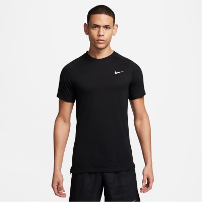 облекла,на,разпродажба,мъжко,фитнес,облекло,nike,flex,rep,men's,dri,fit,short,sleeve,fitness,top,black,white