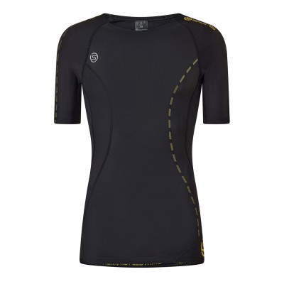 облекла,на,разпродажба,горнища,за,физическо,мъжко,фитнес,облекло,skins,dnamic,top,mens,black