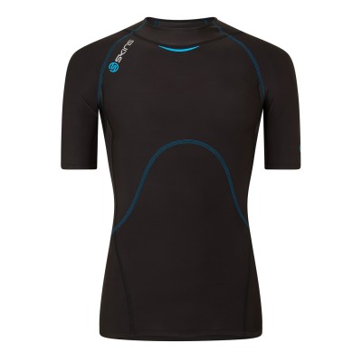 облекла,на,разпродажба,горнища,за,физическо,мъжко,фитнес,облекло,skins,ss,top,mens,black