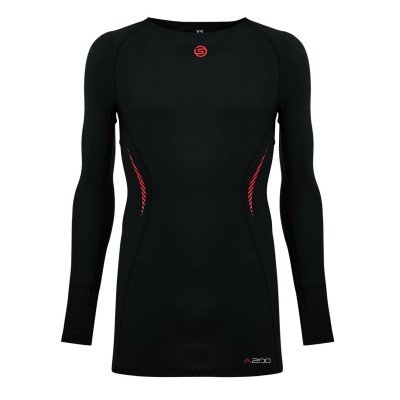 облекла,на,разпродажба,горнища,за,физическо,мъжко,фитнес,облекло,skins,a200,compression,mens,black