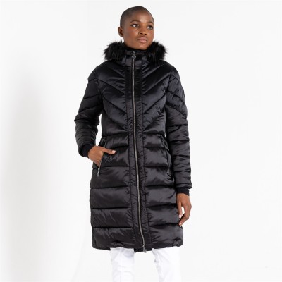 дамско,яке,дамски,жилетки,dare,2b,2b,supression,longline,insulated,padded,jacket,quilted,womens,blk,blkshine