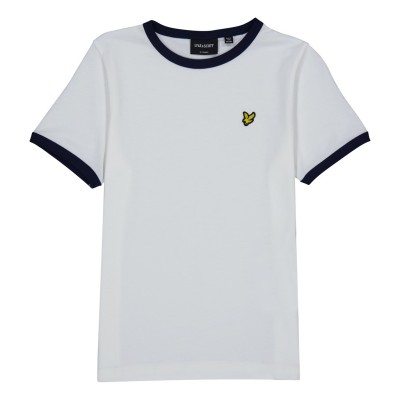 юношеска,тениска,детски,облекла,lyle,and,scott,ringer,t,shirt,juniors,z660,wht,navy