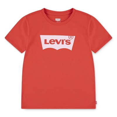 юношеска,тениска,детски,облекла,levis,logo,t,shirt,juniors,poppy,red