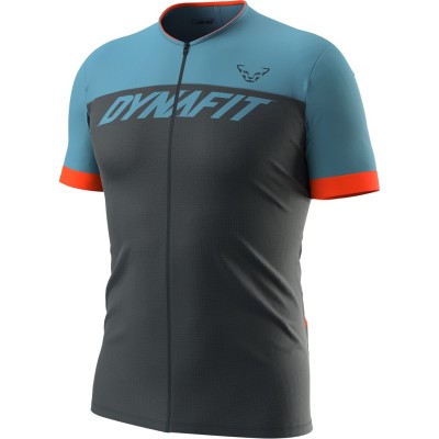 горнище,с,цип,мъжко,фитнес,облекло,dynafit,men's,ride,full,zip,short,sleeve,performance,gym,top,blueberry