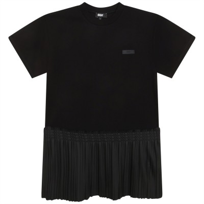 юношеска,рокля,детски,облекла,dkny,t,shirt,dress,juniors,black,09b