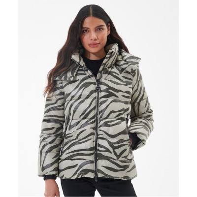 яке,дамски,якета,и,палта,barbour,international,women's,chicago,printed,quilted,detachable,hood,oversized,fit,short,puffer,jacket,envy,zebra