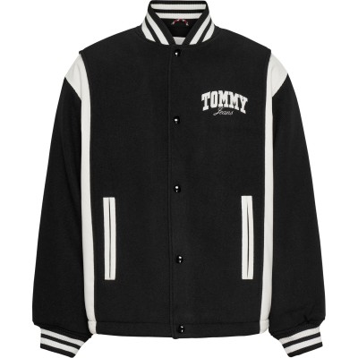 мъжки,якета,tommy,jeans,tjm,cord,wool,mix,letterman,black,bds
