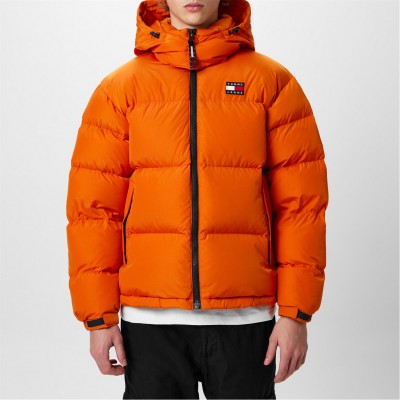 мъжки,якета,tommy,jeans,tjm,alaska,puffer,orange,sfq