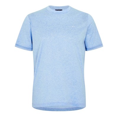 тениска,мъжки,тениски,paul,and,shark,knit,t,shirt,light,blue