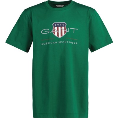 тениска,детски,облекла,gant,teens,archive,shield,t,shirt,grass,green,344