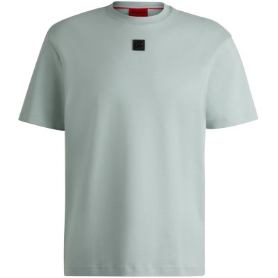 тениска,мъжки,тениски,hugo,dalile,t,shirt,open,grey,074