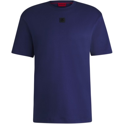 тениска,мъжки,тениски,hugo,men's,regular,fit,dalile,t,shirt,blue,407