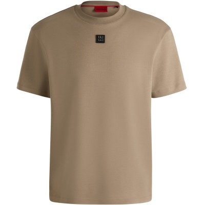 тениска,облекла,на,разпродажба,мъжки,тениски,hugo,men's,regular,fit,dalile,t,shirt,med,brown,219