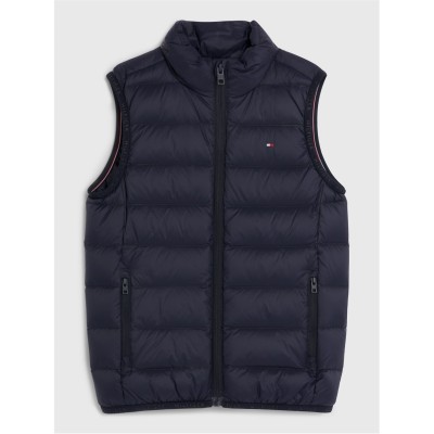 юношески,елек,детски,облекла,tommy,hilfiger,essential,flag,gilet,juniors,desert,sky