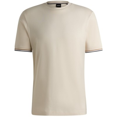 тениска,облекла,на,разпродажба,мъжки,тениски,boss,men's,hbb,thompson,04,premium,cotton,t,shirt,open,white,131