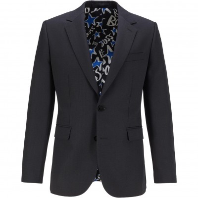 сако,мъжки,якета,boss,men,s,colinjt,tailored,fit,blazer,black