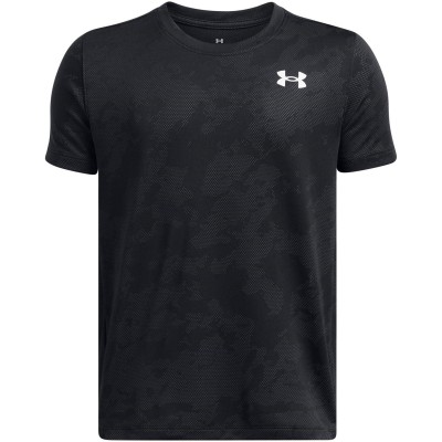 детски,тениски,лека,атлетика,всички,фитнес,облекла,under,armour,kids,short,sleeve,performance,gym,top,blk,wht