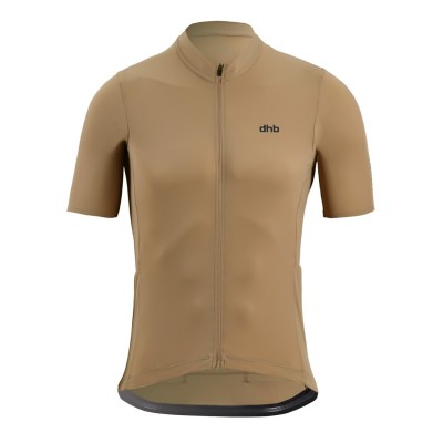 мъжка,блуза,с,къс,ръкав,облекло,за,колоездене,dhb,aeron,ultra,mens,short,sleeve,jersey,mocha,mousse