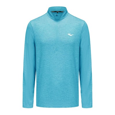 мъжко,фитнес,облекло,всички,фитнес,облекла,everlast,flex,quarter,zip,mens,cyan,blue