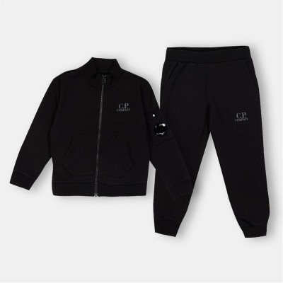 анцуг,детски,3/4,панталони,cp,company,kids',fleece,tracksuit,black,60100