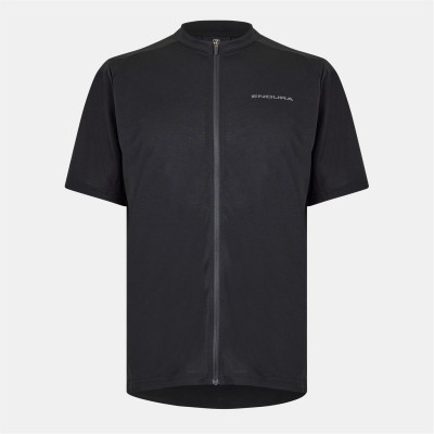 фланелка,облекло,за,колоездене,endura,loop,s,s,zipped,jersey,black