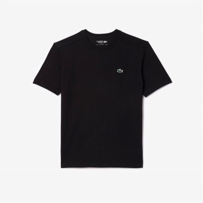 тениска,мъжки,тениски,облекла,за,хокей,падел,тенис,lacoste,logo,tee,sn54,black,031