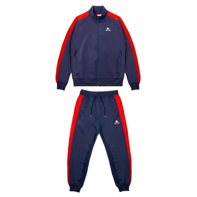 анцуг,money,crew,tricot,panel,tracksuit,navy,red