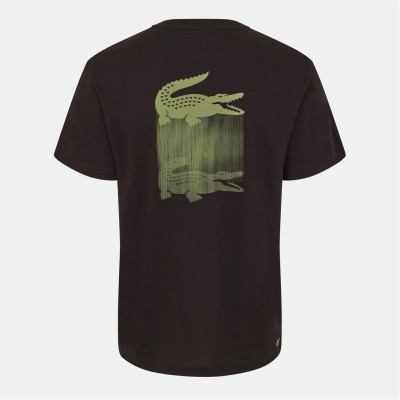 тениска,мъжки,тениски,облекла,за,хокей,падел,тенис,lacoste,bp,tee,sn54,black,031
