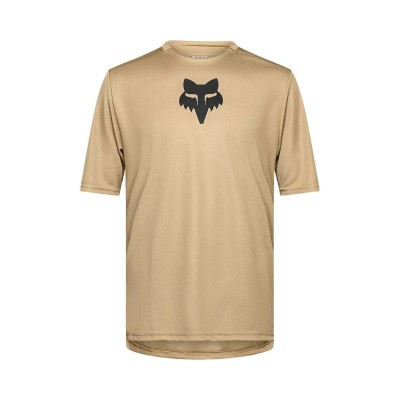 блуза,с,къс,ръкав,облекло,за,колоездене,fox,ranger,short,sleeve,jersey,sand