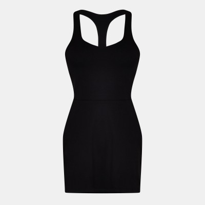 дамска,рокля,дамски,поли,и,рокли,падел,тенис,dkny,women,s,moisture,wicking,tennis,dress,black