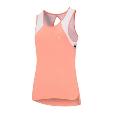 падел,тенис,бадминтон,k,swiss,women,s,hypercourt,advantage,performance,vest,dsrt,flwr,wht