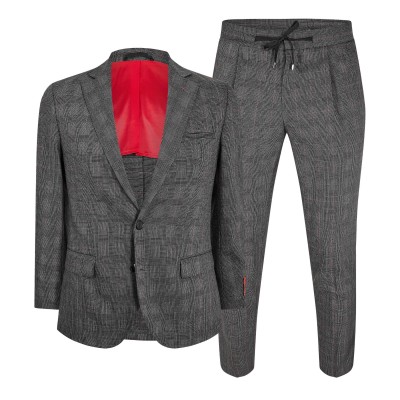 hugo,men,s,hanfred,goward224xwg,suit,dark,grey
