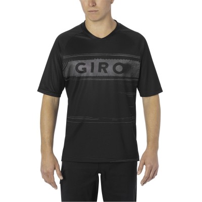 блуза,с,къс,ръкав,облекло,за,колоездене,giro,roust,short,sleeve,mtb,jersey,chrcoal,hypnotc