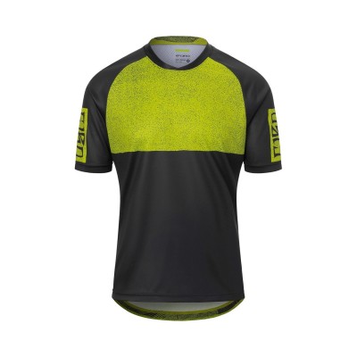блуза,с,къс,ръкав,облекло,за,колоездене,giro,roust,short,sleeve,mtb,jersey,lime,breakdown