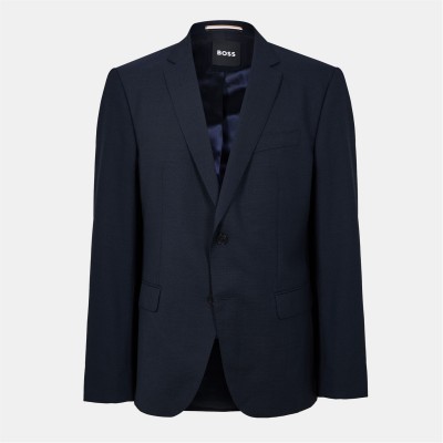мъжки,костюми,boss,men's,structured,shoulder,notched,lapel,suit,blue