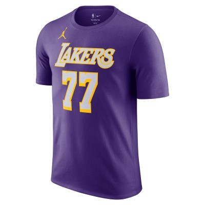 тениска,мъжки,тениски,мъжки,блузи,с,яка,мъжки,потници,nike,nba,t,shirt,sn64,lakers,doncic