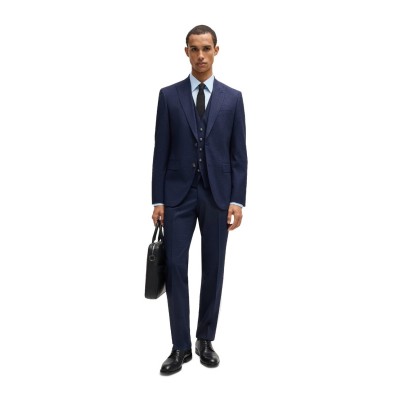 мъжки,костюми,boss,men's,h,jeckson,suit,dark,blue