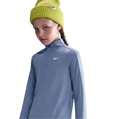 разпродажба,nike,детски,тениски,детски,горнища,с,цип,лека,атлетика,всички,фитнес,облекла,детски,облекла,nike,older,girls,dri,fit,long,sleeve,half,zip,indig