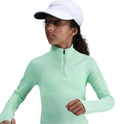 разпродажба,nike,детски,тениски,детски,горнища,с,цип,лека,атлетика,всички,фитнес,облекла,детски,облекла,nike,older,girls,dri,fit,long,sleeve,half,zip,mint,