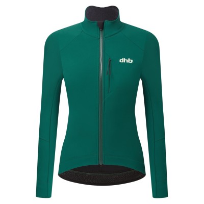 яке,дамски,жилетки,облекло,за,колоездене,dhb,aeron,women's,deep,winter,softshell,jacket,2.0,green
