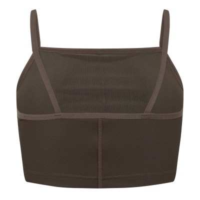 дамско,лятно,бельо,разпродажба,reebok,дамски,топове,reebok,yoga,rib,crop,top,womens,brown