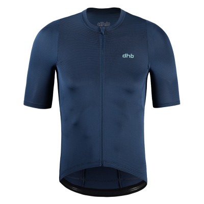 мъжка,блуза,с,къс,ръкав,облекло,за,колоездене,dhb,aeron,mens,short,sleeve,jersey,3.0,dark,denim
