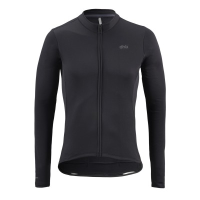 мъжка,термо,блуза,с,дълъг,ръкав,облекло,за,колоездене,dhb,classic,mens,thermal,long,sleeve,jersey,black